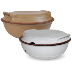 Argilla Large Gourmet Roasters with Flat Lids