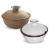 Argilla-Small-Gourmet-Roasters-with-Dome-Lids Argilla Small Gourmet Roasters