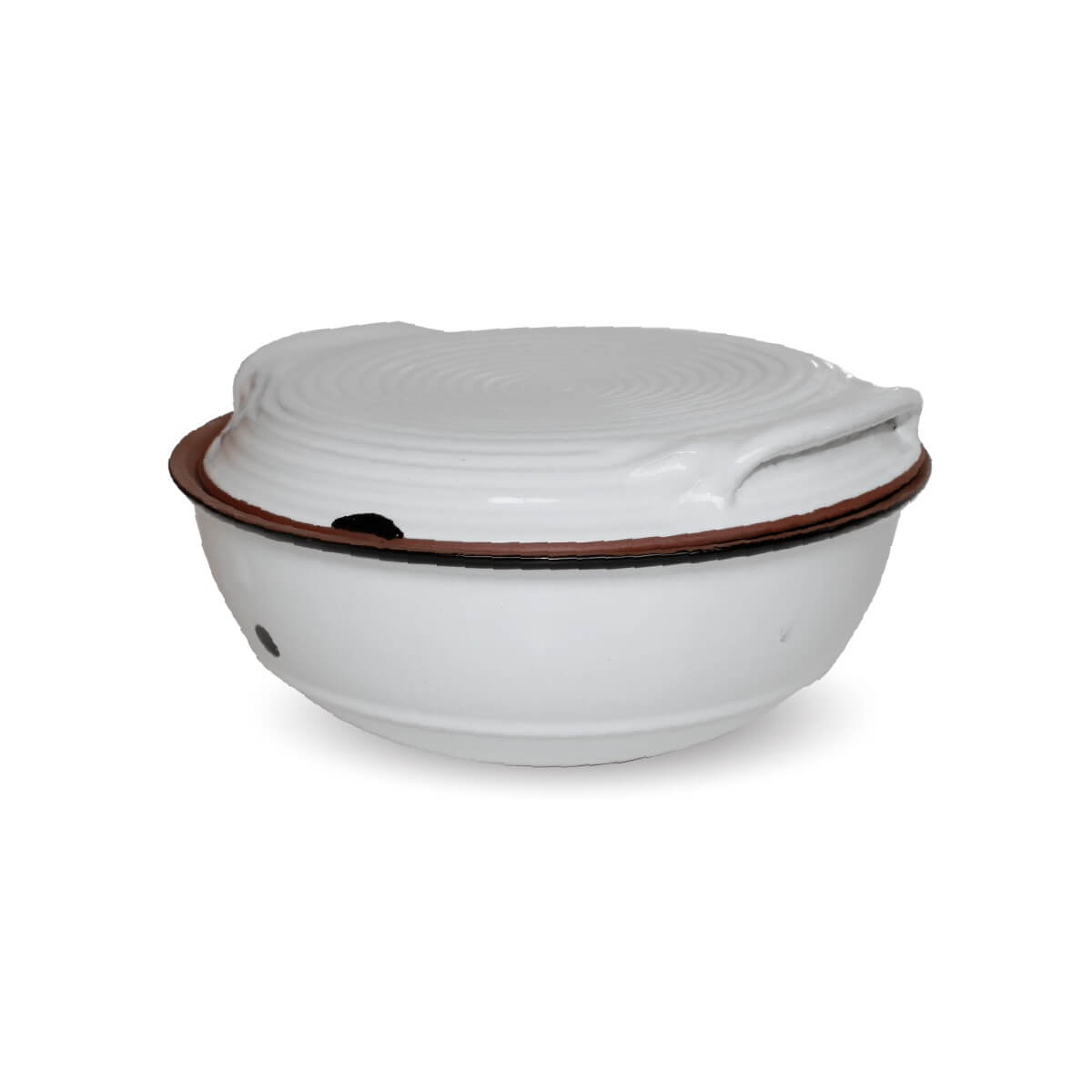 Medium-Gourmet-Roaster-CS-Flat-Lid Medium Gourmet Roaster with a Flat Lid - Country Style