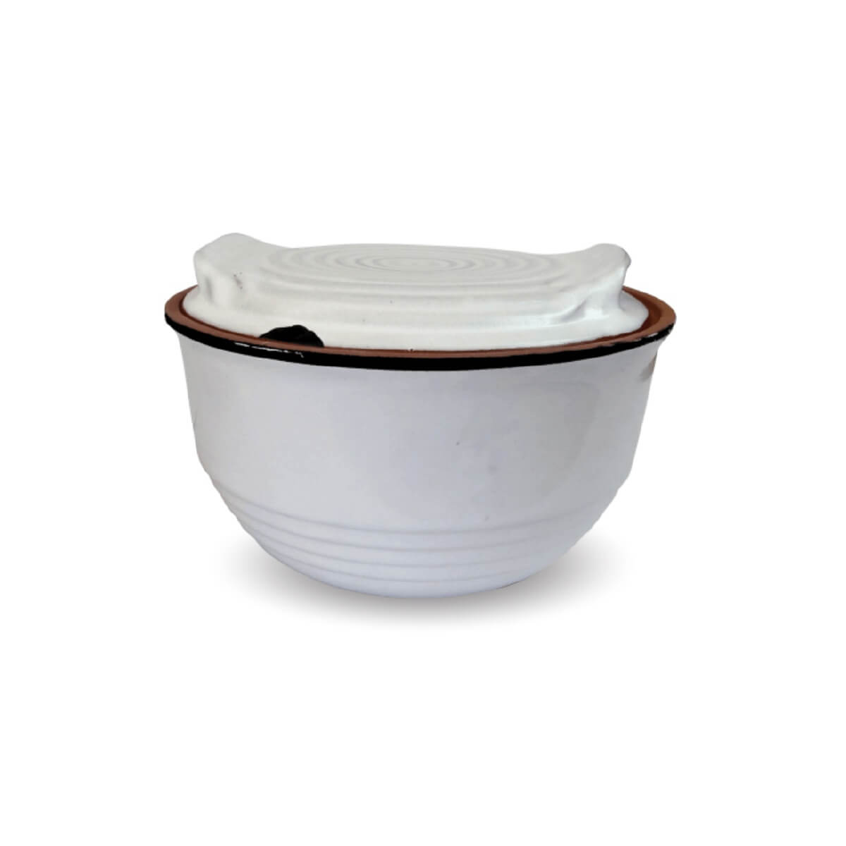 Small-Deep-Gourmet-Roaster-CS-Flat-Lid Small Deep Gourmet Roaster with a Flat Lid - CS