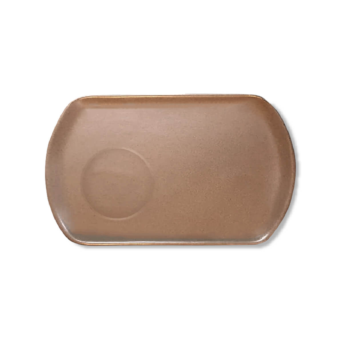 Serving Saucer in Plain Sandstorm