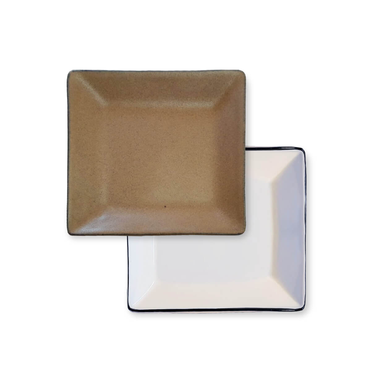 Argilla Small Square Plates Argilla Small Square Plates