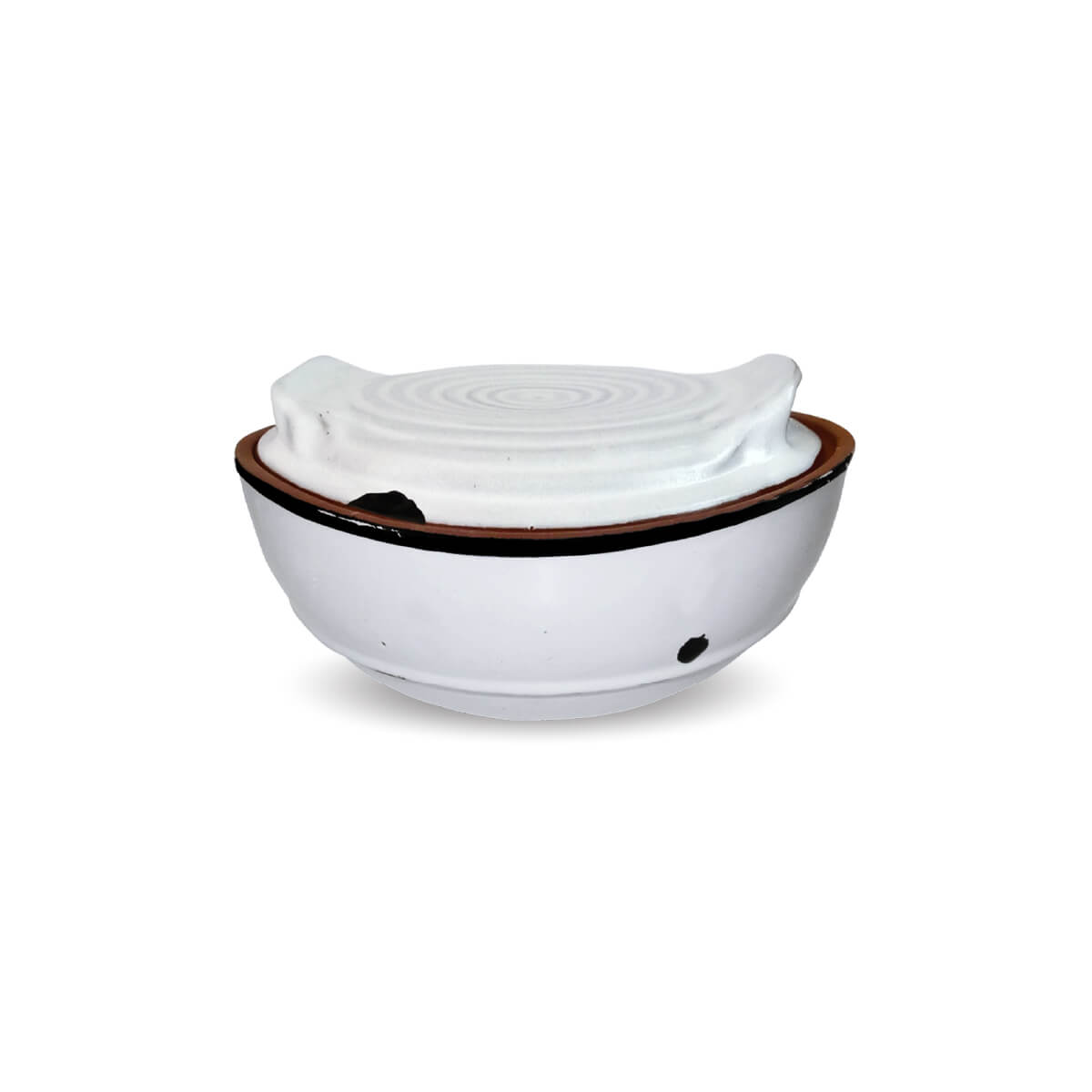 Individual Gourmet Roaster - CS Flat Lid Individual Gourmet Roaster with Flat Lid - CS