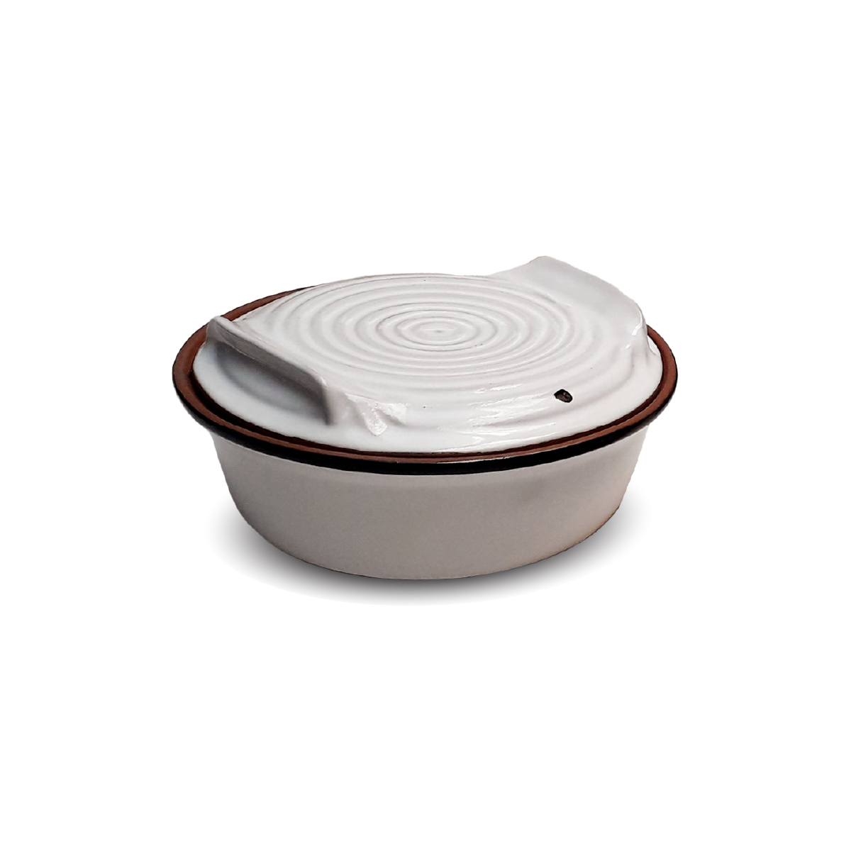 Small Classic Roaster - CS Flat Lid Small Classic Roaster with Flat Lid - CS