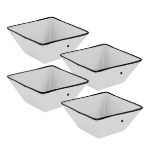 Square Bowl Set of 4