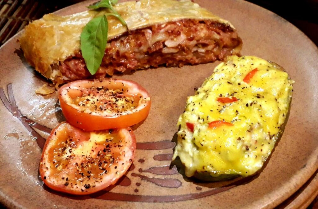 Bully Beef Roll and Stuffed Avo