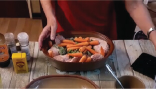 Add the vegetables