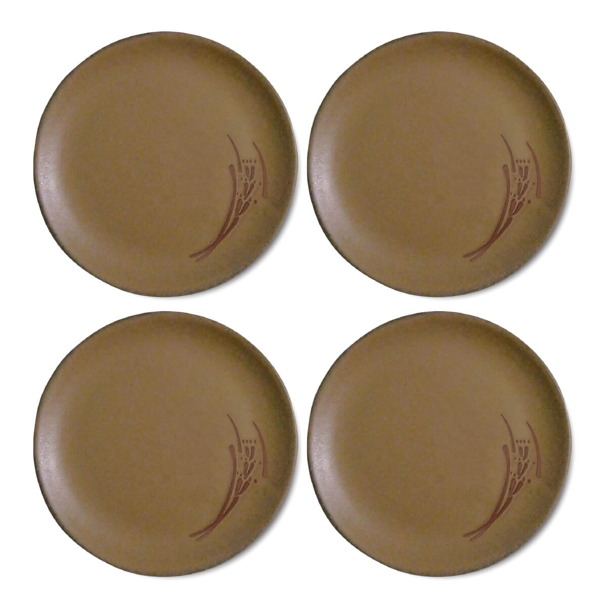 Set of 4 Large Round Plates - SS Art Set of 4 Large Round Plates - SS Art