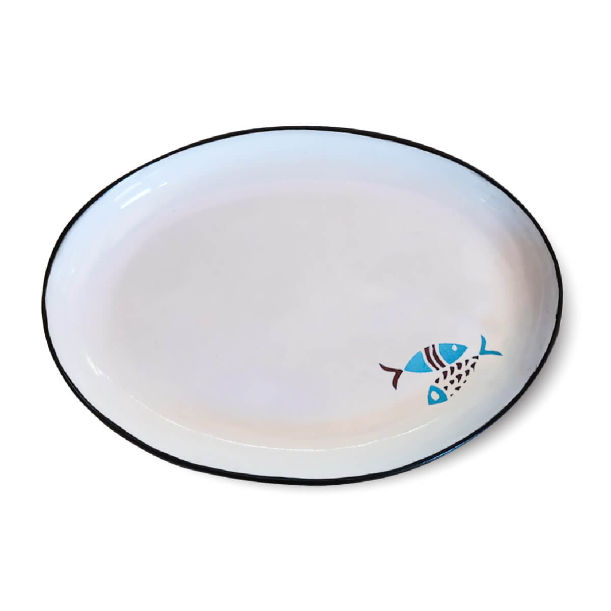 Large Oval Plate - CS Tabga