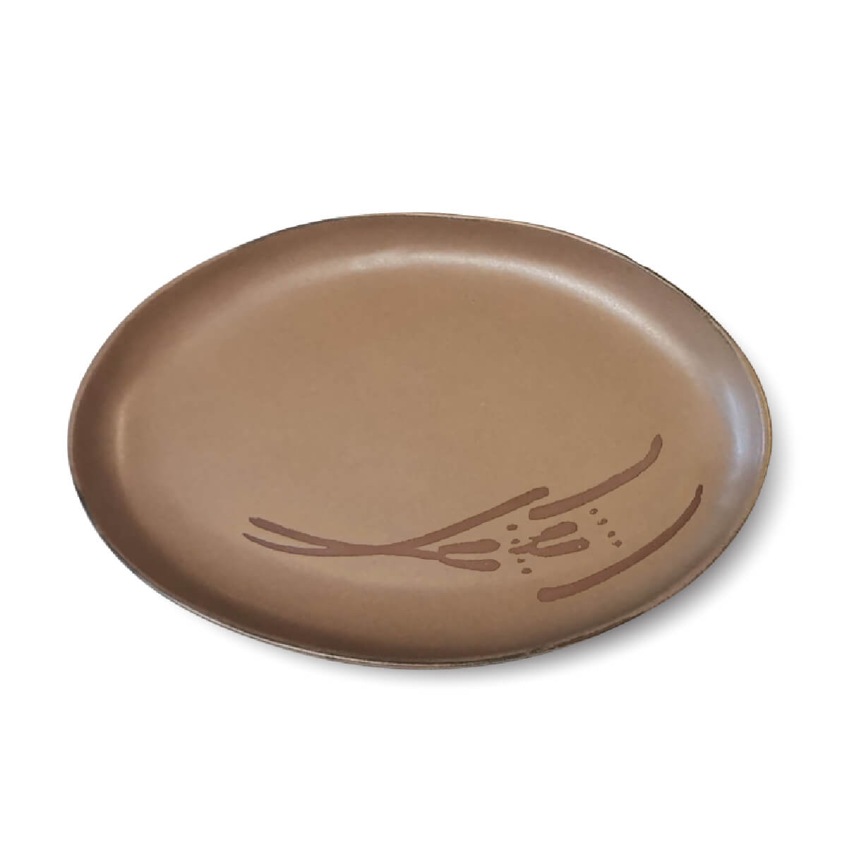 Small Oval Plate - SS Art Small Oval Plate - SS Art
