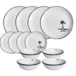 Dining Set in Country Style Windmill with the Cereal Bowl