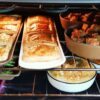 Christmas-Hamper-Oven-Cooked All products togeter in the oven - Cooked