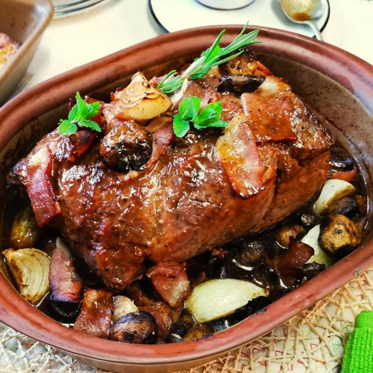 Gorgous Roast in the Oval Roaster.