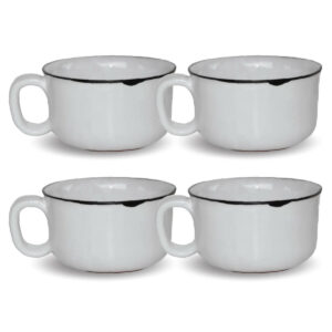 Soup Mug Bundle in Country Style