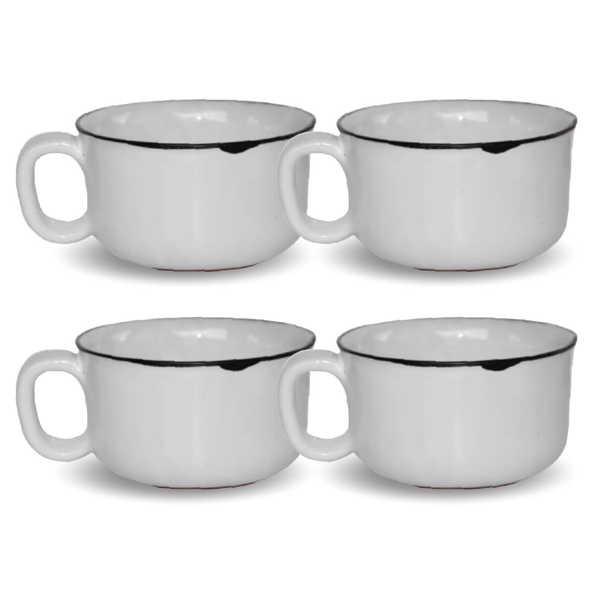 Soup Mug Bundle in Country Style