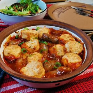 Wors-Boerie-Sous en Kluitjies in die Med Classic Roaster