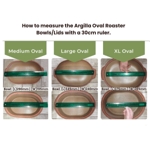 How To Measure the Oval Roasters