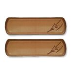 Garlic Bread Plate Set Garlic Bread Plate Bundle in Sandstorm Art