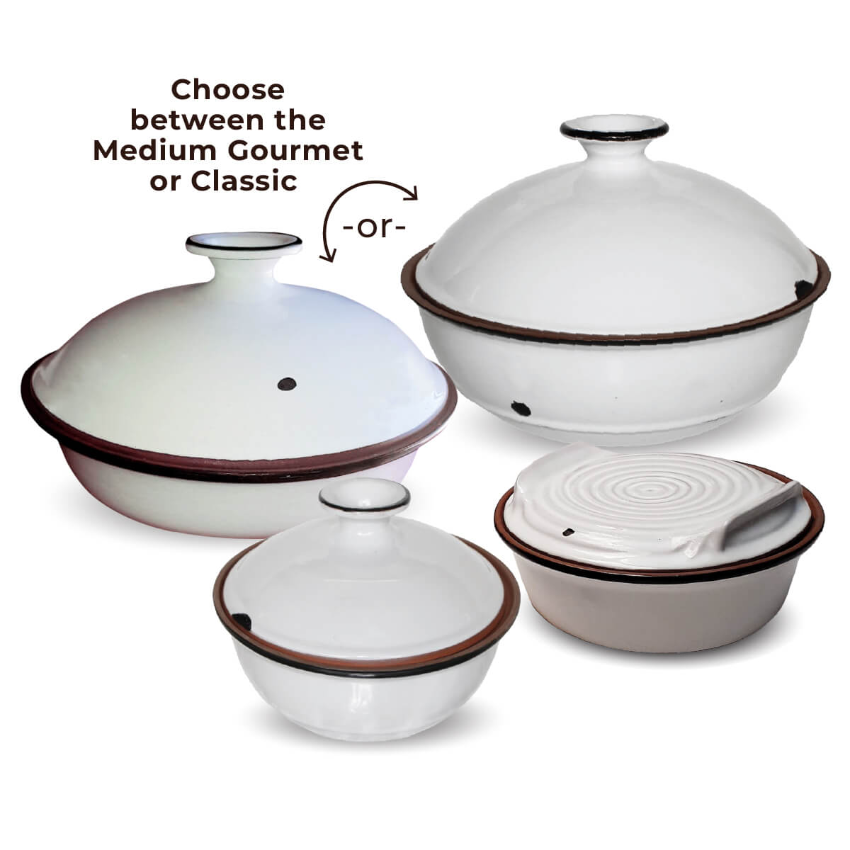 Convenient Casserole Set in Country Style Convenient Casserole Set in Country Style