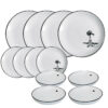 Dining Plate and Bowl Set RD CS Windmill