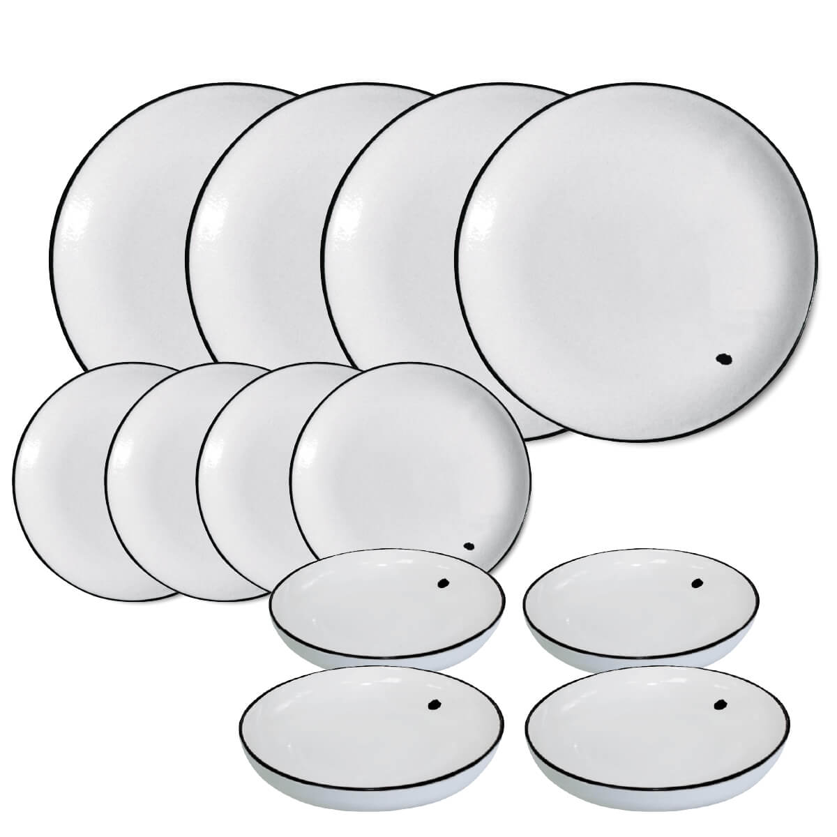 Dining Plate and Bowl Set RD CS