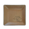 Large Square Plate Sandstorm Crockery Afrikaans Large Square Plate Sandstorm Crockery Afrikaans