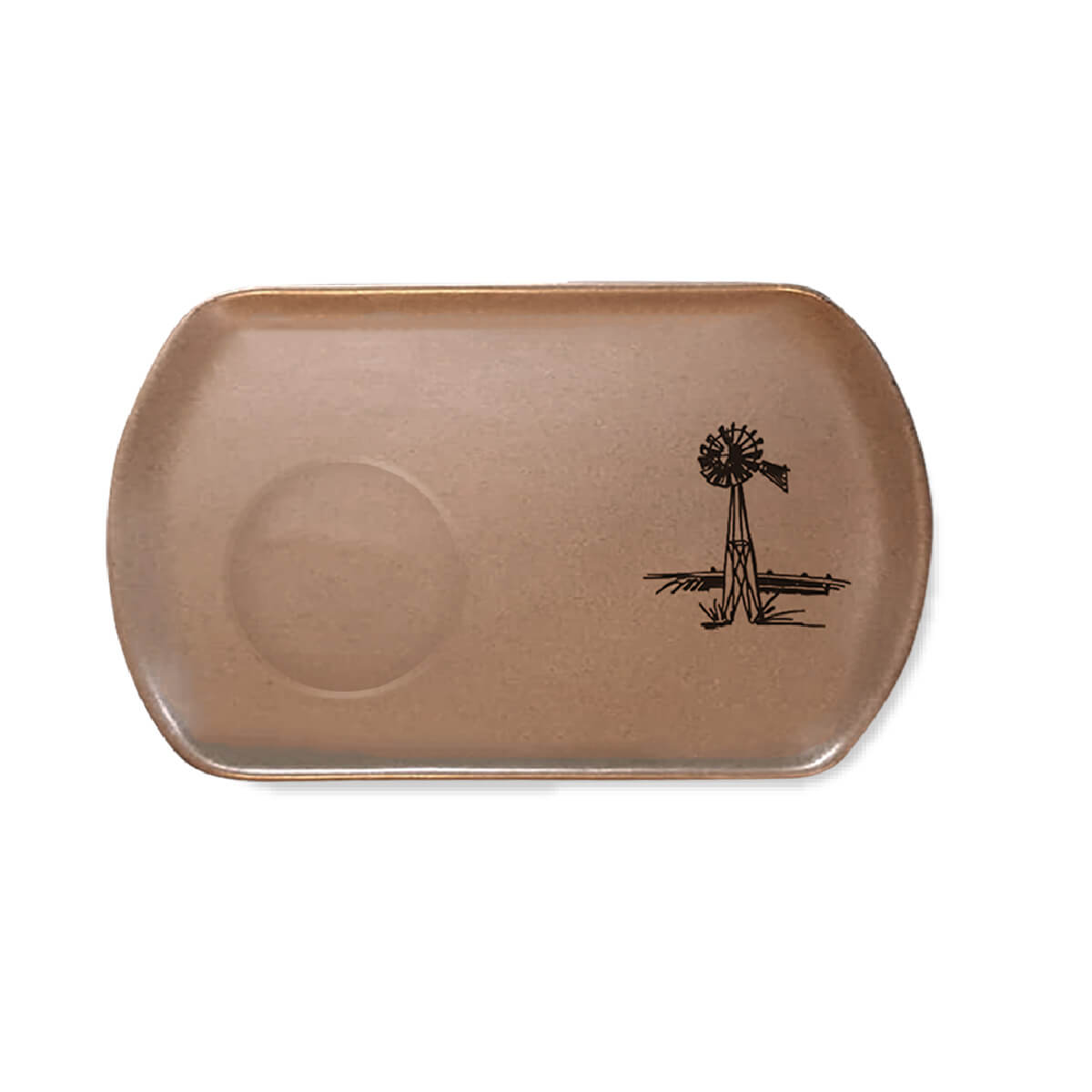 Serving Saucer in Sandstorm Windmill