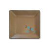 Small Square Plate in Sandstorm Tabga Small Square Plate in Sandstorm Tabga