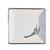 Large Square Plate in Country Style with Argilla Art Large Square Plate in Country Style with Argilla Art
