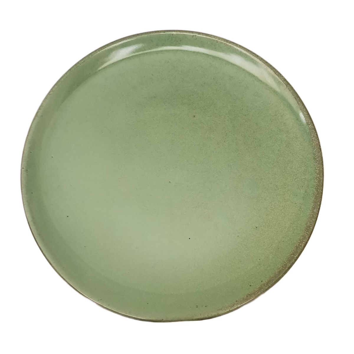 round plate green round plate green