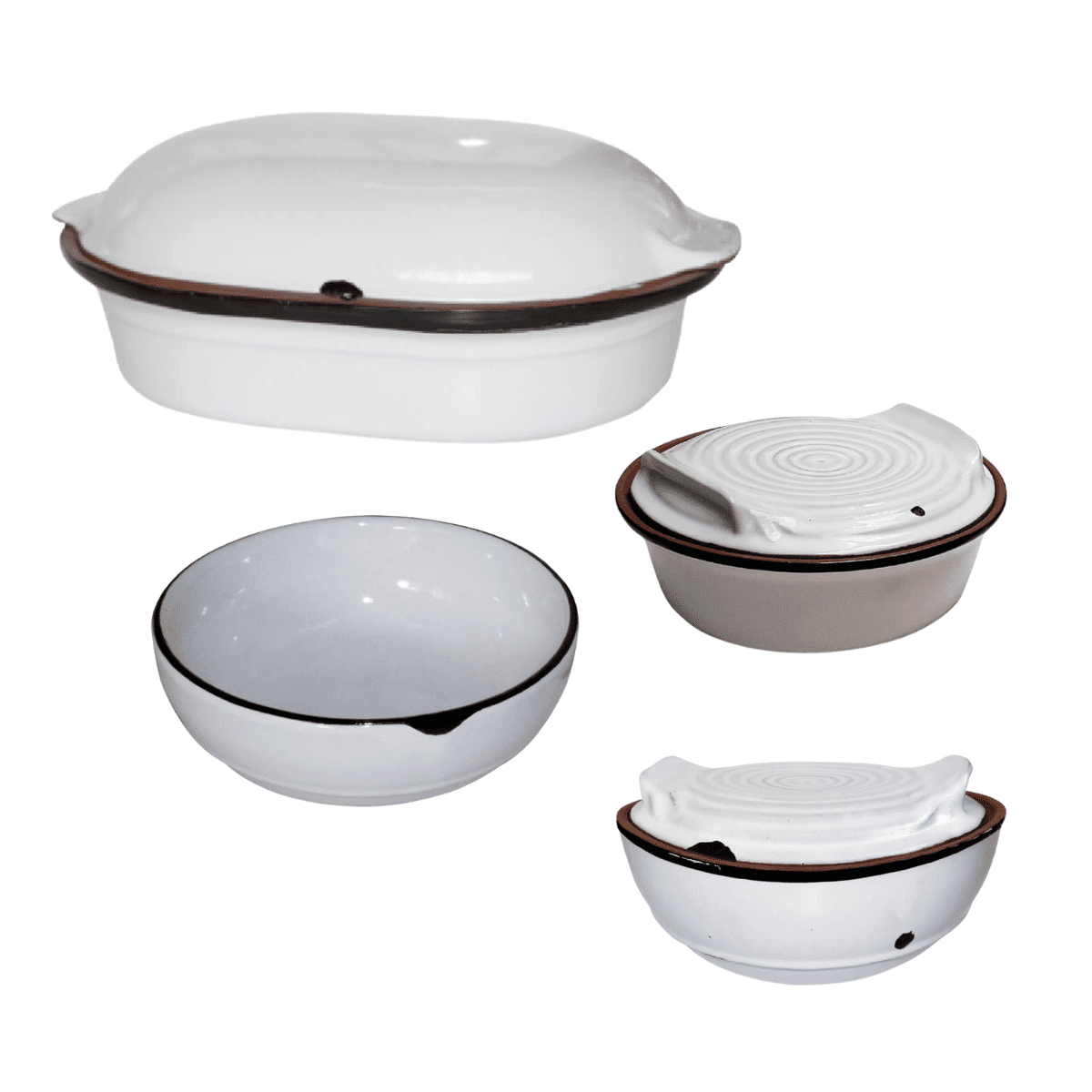 Air Fryer Micro Oven Set Flat Lid CS