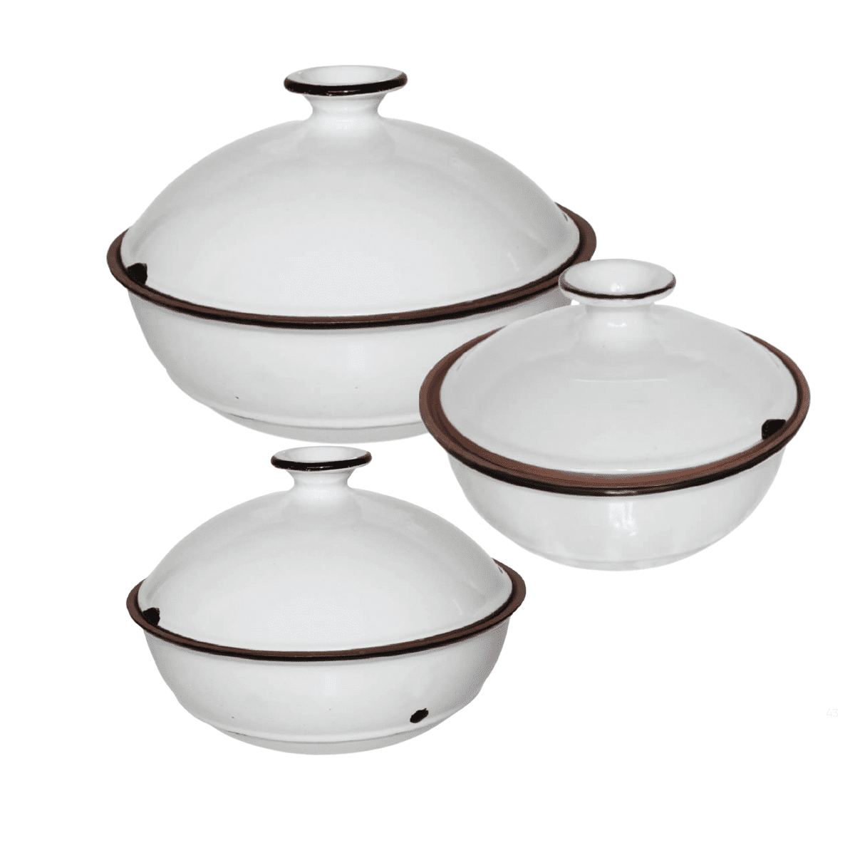 gourmet trio set dome lid cs