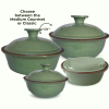 Convenient-Casserole-Set-in-Rustic Green Convenient Casserole Set in Rustic Green